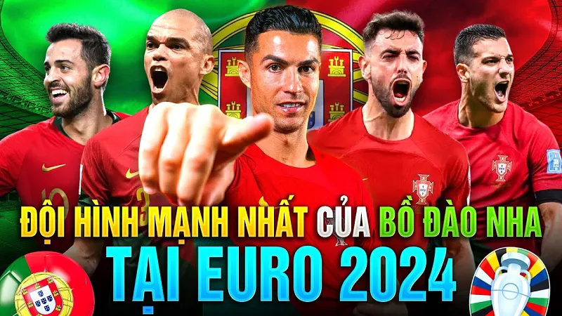 Ronaldo vẫn góp mặt trong đội hình Bồ Đào Nha Euro 2024