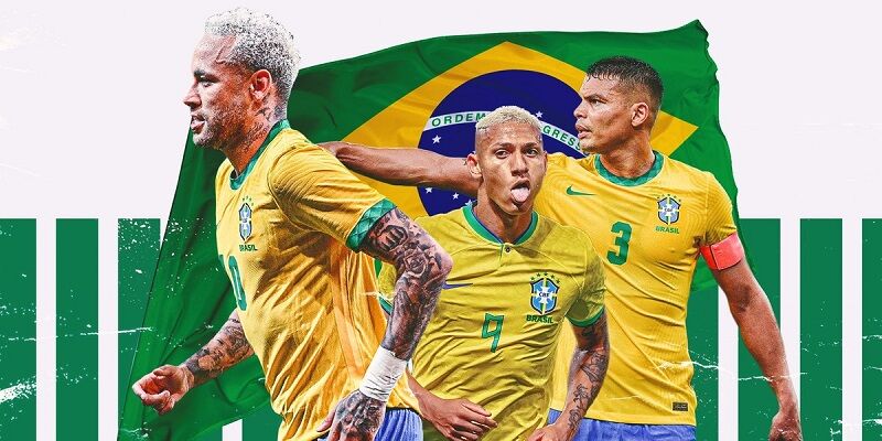 Brazil vẫn là 1 trong 3 cái tên top đầu