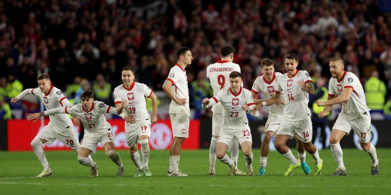 Ba Lan giành chiến thắng trước Wales trong trận Playoffs để đến với Euro 2024