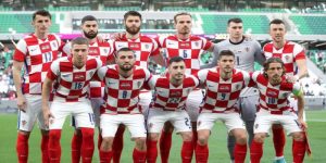 Đội hinh Croatia tham dự Euro 2024