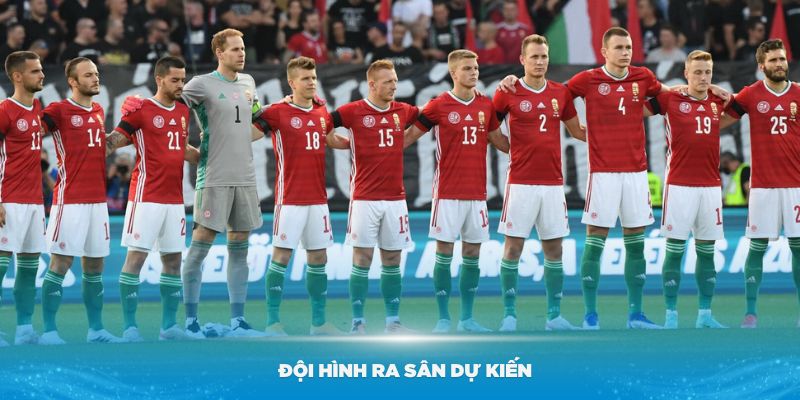 Đội hình ra sân dự kiến giữa Hungary vs Thụy Sĩ