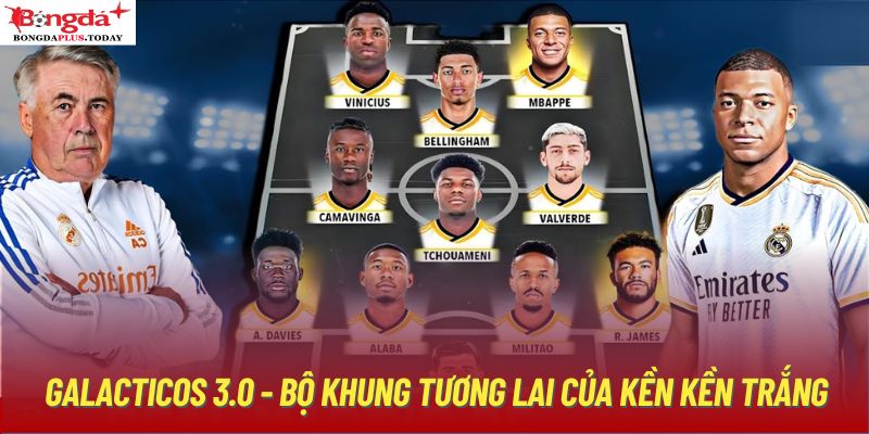 Galacticos 3.0 - Bộ Khung Tương Lai Của Kền Kền Trắng