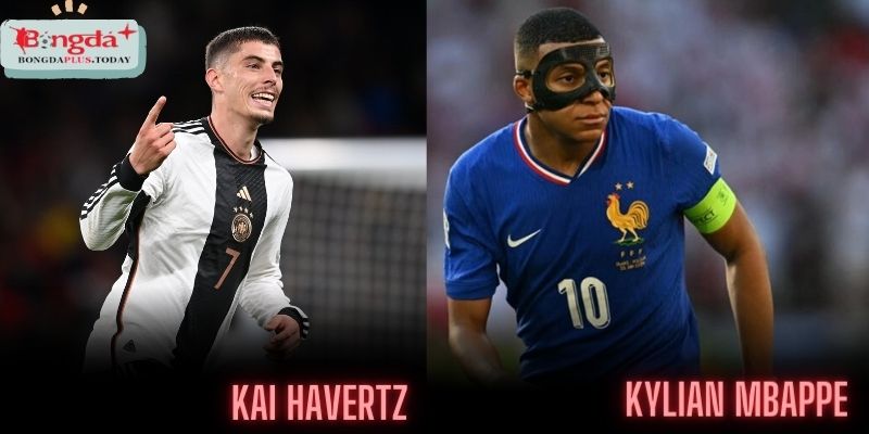 Kai Havertz vs Kylian Mbappe